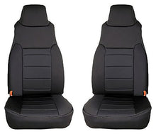 Load image into Gallery viewer, Rugged Ridge Neoprene Front Seat Covers 97-02 Jeep Wrangler TJ - Black Ops Auto Works