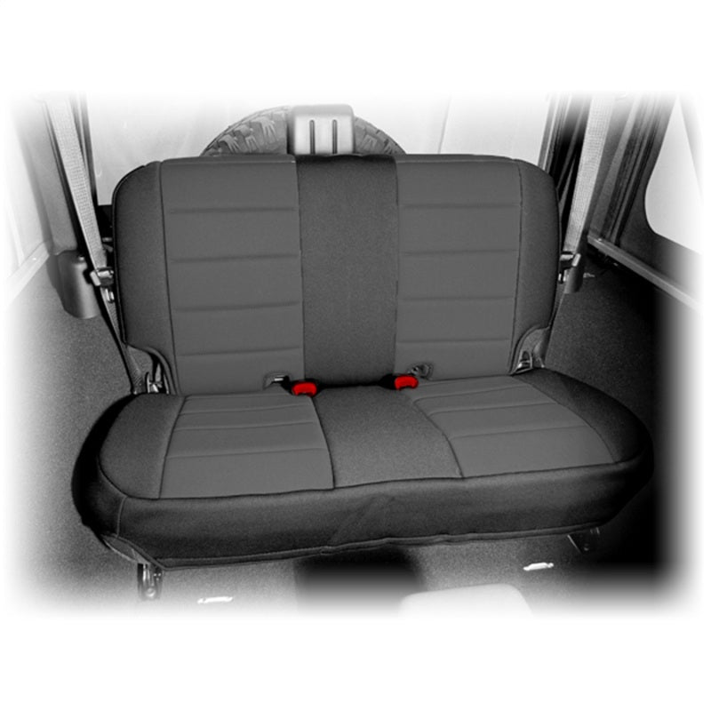 Rugged Ridge Neoprene Rear Seat Cover 07-18 Jeep Wrangler JK - Black Ops Auto Works