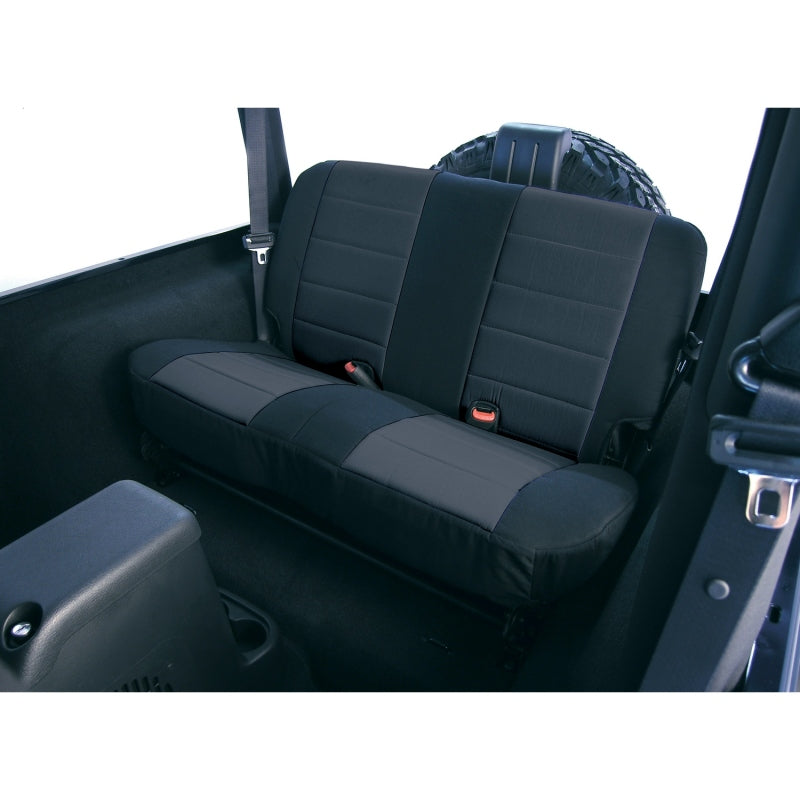 Rugged Ridge Neoprene Rear Seat Cover 80-95 Jeep CJ / Jeep Wrangler - Black Ops Auto Works