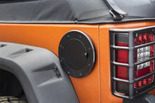 Load image into Gallery viewer, Rugged Ridge Non-Locking Gas Cap Door Black 07-18 Jeep Wrangler - Black Ops Auto Works