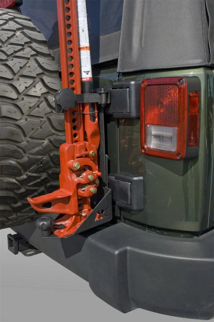 Rugged Ridge Off-road Jack Mounting Bracket 07-18 Jeep Wrangler JK - Black Ops Auto Works
