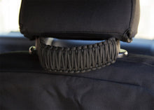 Load image into Gallery viewer, Rugged Ridge Paracord A-Pillar/Seat Mnt Hdle Black 07-18 Jeep Wrangler JK - Black Ops Auto Works