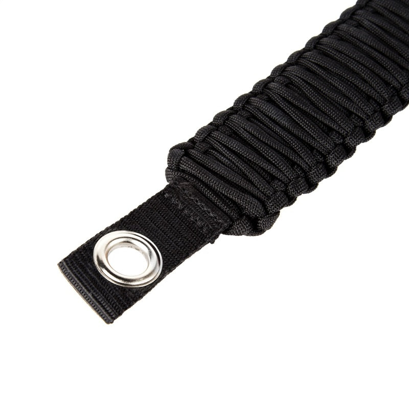 Rugged Ridge Paracord A-Pillar/Seat Mnt Hdle Black 07-18 Jeep Wrangler JK - Black Ops Auto Works