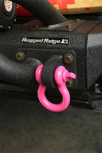 Load image into Gallery viewer, Rugged Ridge Pink 3/4in D-Ring Shackles - Black Ops Auto Works