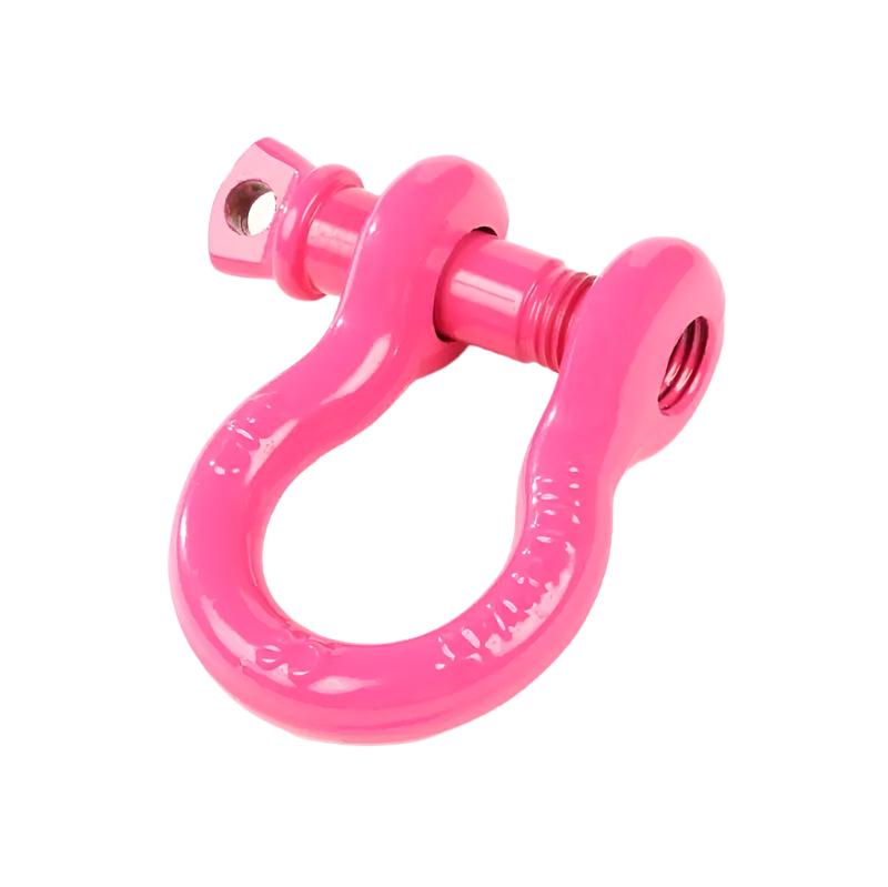Rugged Ridge Pink 3/4in D-Ring Shackles - Black Ops Auto Works