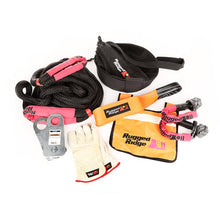 Load image into Gallery viewer, Rugged Ridge Premium Recovery Kit with Mesh Bag - Black Ops Auto Works