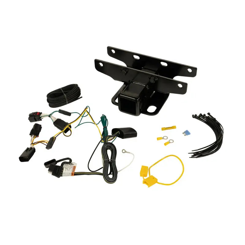 Rugged Ridge Receiver Hitch Kit w/ Wiring Harness 18-20 Jeep Wrangler JL - Black Ops Auto Works