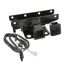 Load image into Gallery viewer, Rugged Ridge Receiver Hitch &amp; Wiring Kit RR Logo 07-18 Jeep Wrangler JK - Black Ops Auto Works