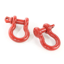 Load image into Gallery viewer, Rugged Ridge Red 3/4in D-Shackles - Black Ops Auto Works