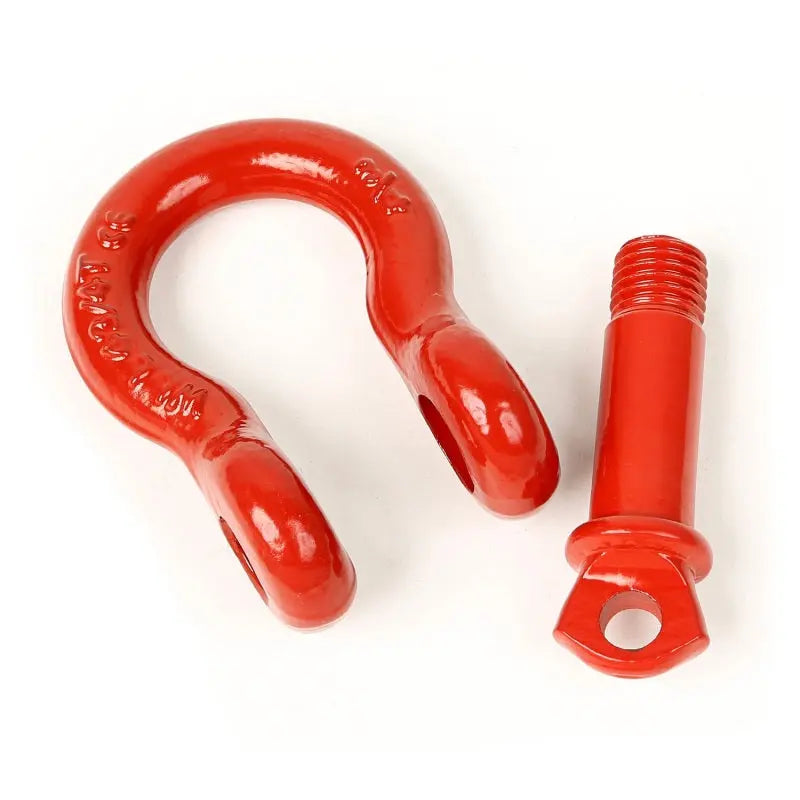 Rugged Ridge Red 3/4in D-Shackles - Black Ops Auto Works
