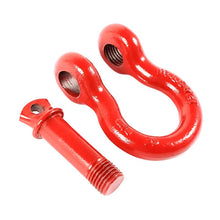 Load image into Gallery viewer, Rugged Ridge Red 7/8in D-Shackles - Black Ops Auto Works