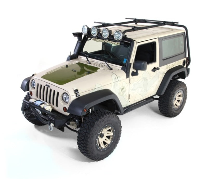 Rugged Ridge Roof Rack 07-18 Jeep 2-Door Jeep Wrangler - Black Ops Auto Works