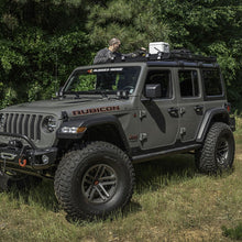 Load image into Gallery viewer, Rugged Ridge Roof Rack with Basket 18-20 Jeep Wrangler JL 4Dr Hardtops - Black Ops Auto Works