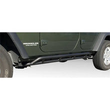 Load image into Gallery viewer, Rugged Ridge RRC Rocker Guards Black 07-18 4-Door Jeep Wrangler - Black Ops Auto Works