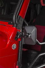 Load image into Gallery viewer, Rugged Ridge 97-18 Jeep Wrangler Textured Black Rectangular Stubby Trail Mirror Kit - Rugged Ridge 11025.22