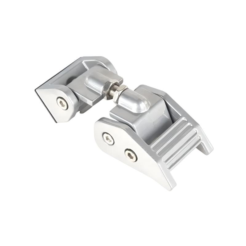 Rugged Ridge 07-18 Jeep Wrangler JK Silver Hood Catch Kit - Rugged Ridge 11116.07