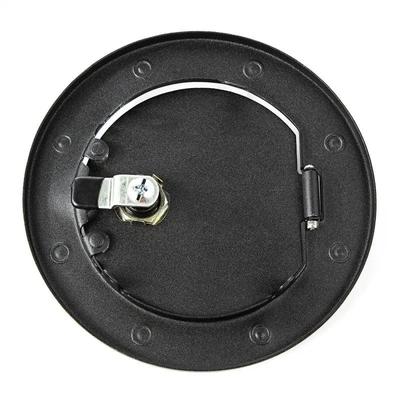 Rugged Ridge 07-18 Jeep Wrangler JK Textured Black Locking Gas Cap Door - Rugged Ridge 11229.06