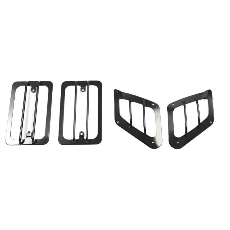 Rugged Ridge 97-06 Jeep Wrangler TJ Turn Signal & Side Marker Euro Style Guard - Rugged Ridge 11231.01