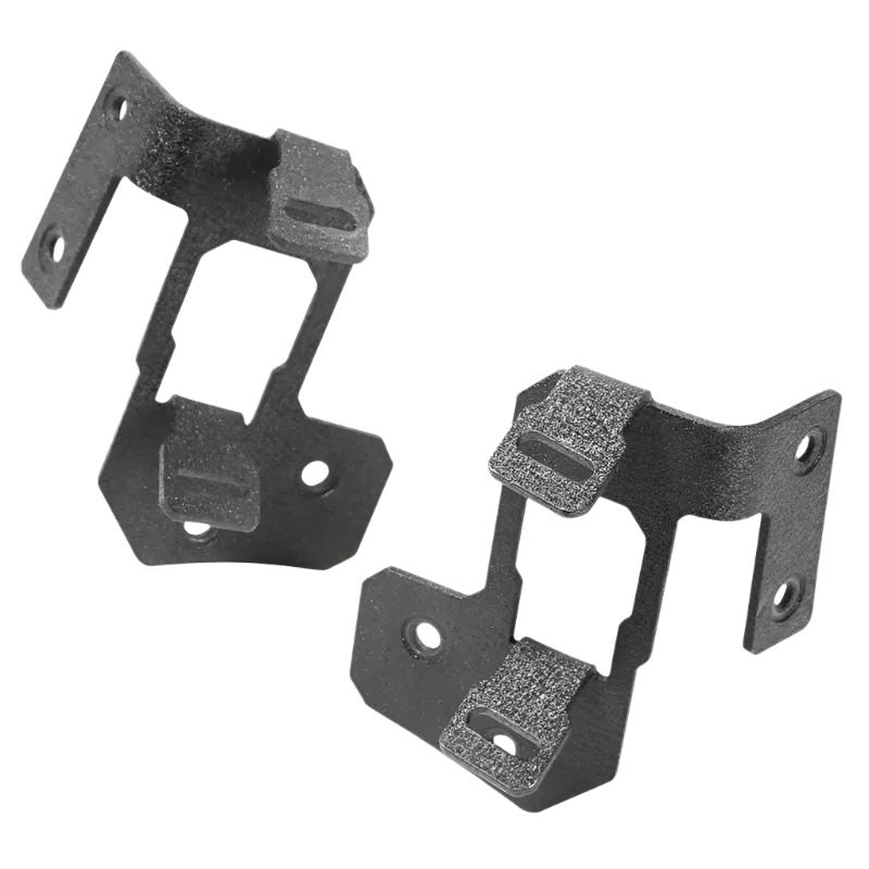 Rugged Ridge 07-18 Jeep Wrangler JK Textured Black A Pillar Light Mount - Rugged Ridge 11232.31