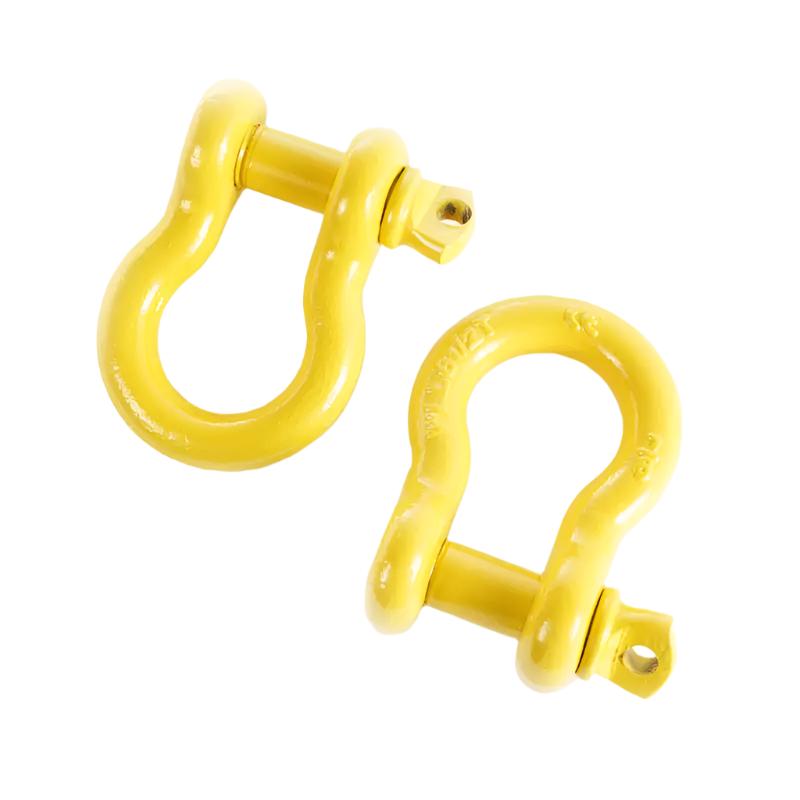 Rugged Ridge Yellow 7/8in D-Rings - Rugged Ridge 11235.14