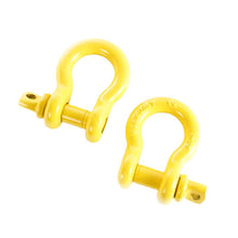 Load image into Gallery viewer, Rugged Ridge Yellow 3/4in D-Rings - Rugged Ridge 11235.15