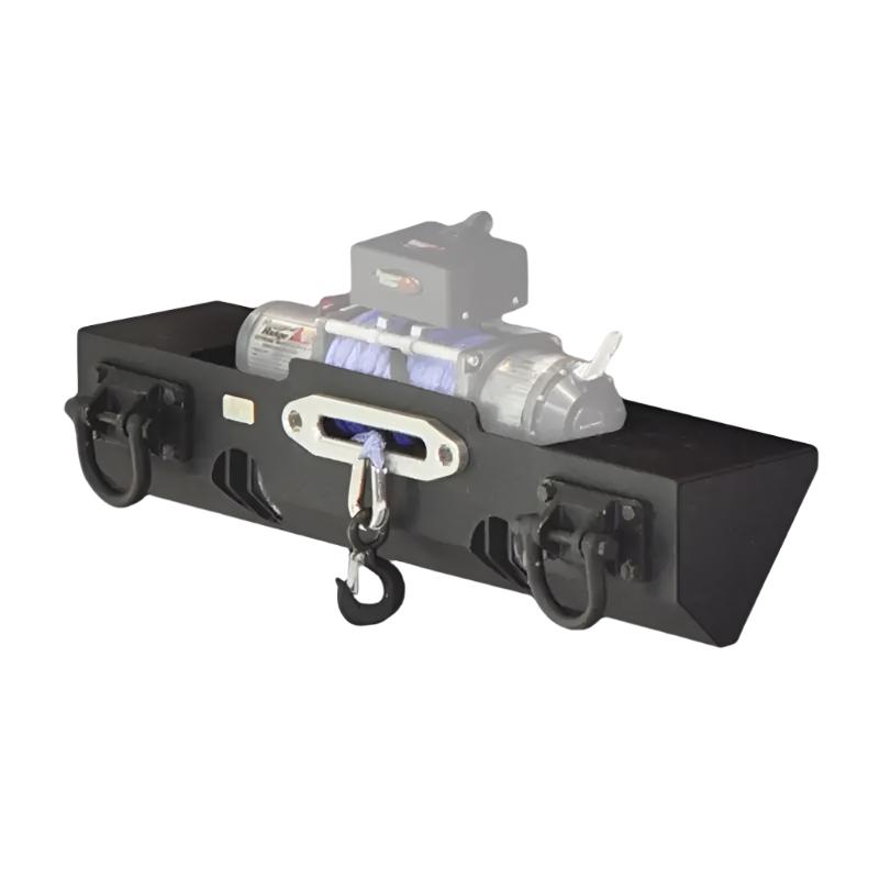 Rugged Ridge XHD Winch Mount Front Bumper 07-18 Jeep Wrangler - Rugged Ridge 11540.10