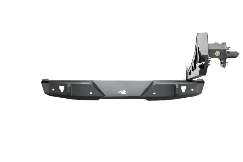 Rugged Ridge 18-22 Jeep Wrangler (JL) Rubicon/Spt 2dr HD Rear Bumper w/Swing Out Tire Carrier - Blk - Rugged Ridge 11540.39
