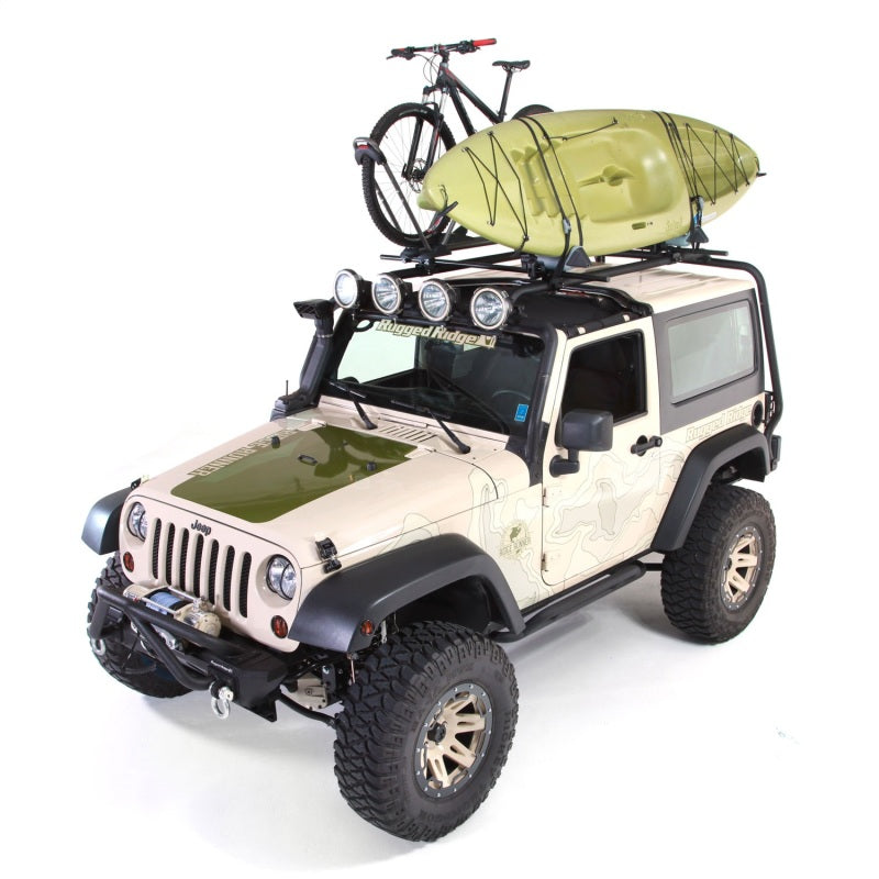 Rugged Ridge Roof Rack 07-18 Jeep 2-Door Jeep Wrangler - Rugged Ridge 11703.01