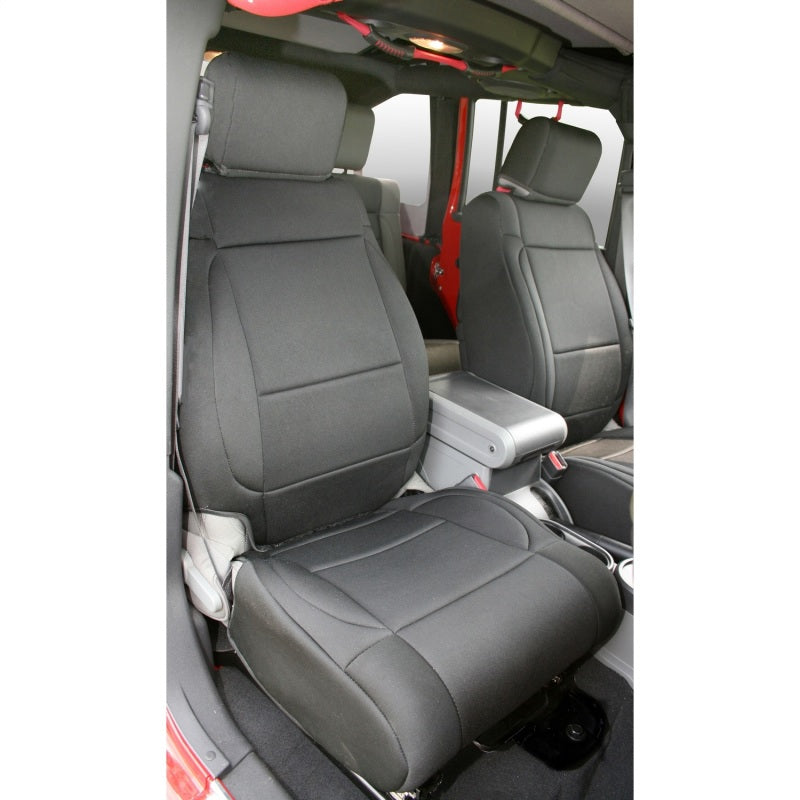 Rugged Ridge Neoprene Front Seat Covers 07-10 Jeep Wrangler JK - Rugged Ridge 13214.01