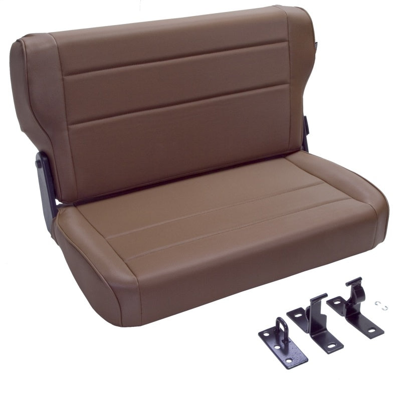 Rugged Ridge Fold & Tumble Rear Seat Spice 76-95 Jeep CJ / Jeep Wrangler - Rugged Ridge 13462.37