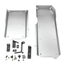Load image into Gallery viewer, Rugged Ridge 18-24 Jeep Wrangler JLU 4dr Alum. Skid Plate for Gas Tank/Exhaust - Tex. Blk - Rugged Ridge 18003.53