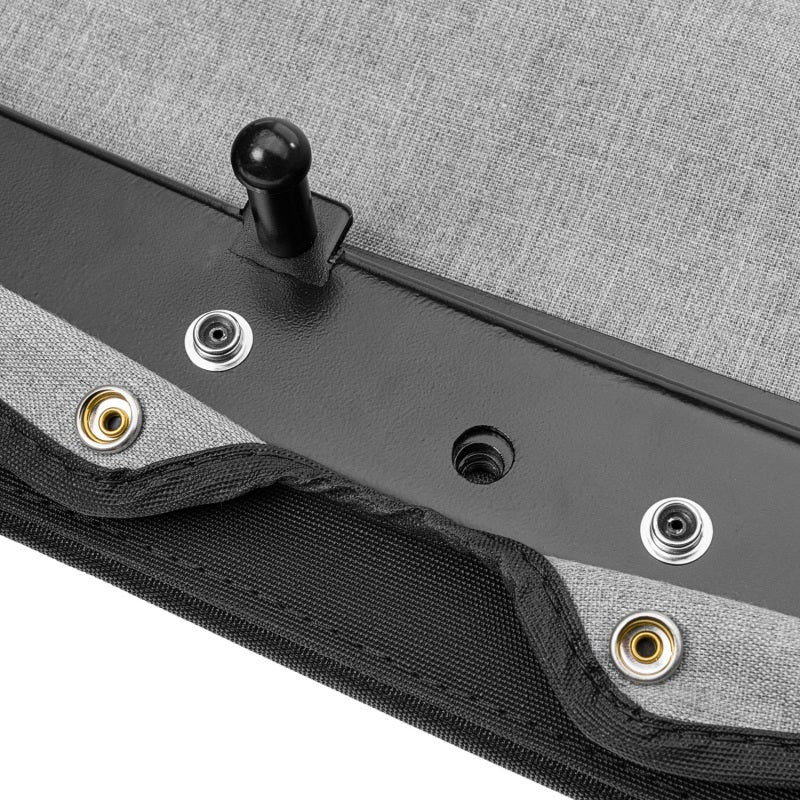 Rugged Ridge Savannah Brief Top Diamond Black 10-18 Jeep Wrangler JL 2-Door - Black Ops Auto Works