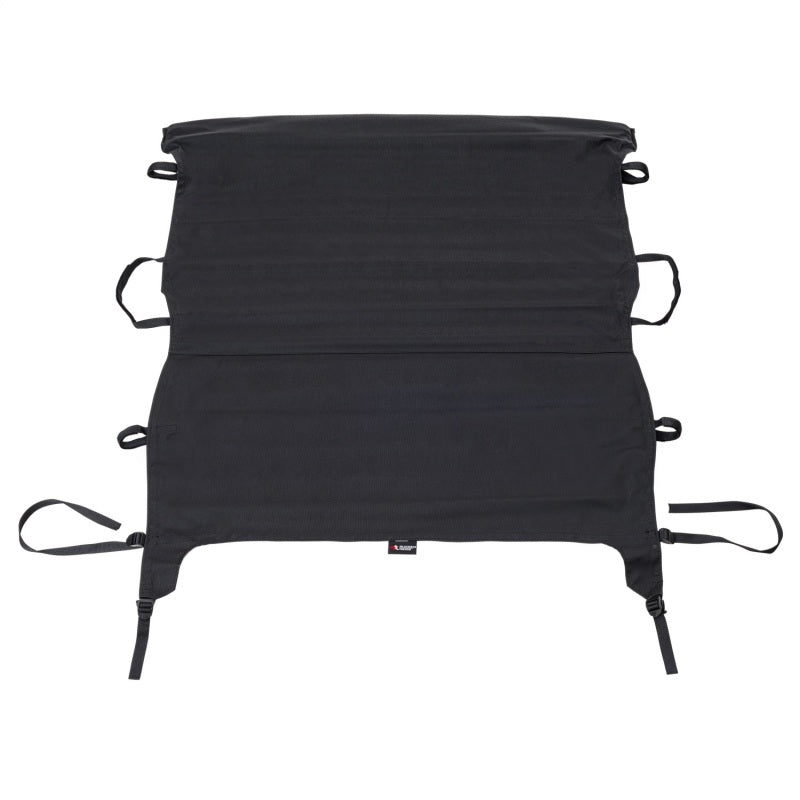 Rugged Ridge Savannah Brief Top Diamond Black 10-18 Jeep Wrangler JL 2-Door - Black Ops Auto Works