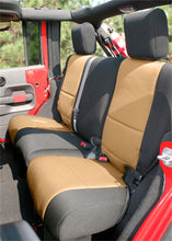 Load image into Gallery viewer, Rugged Ridge Seat Cover Kit Black/Tan 11-18 Jeep Wrangler JK 4dr - Black Ops Auto Works