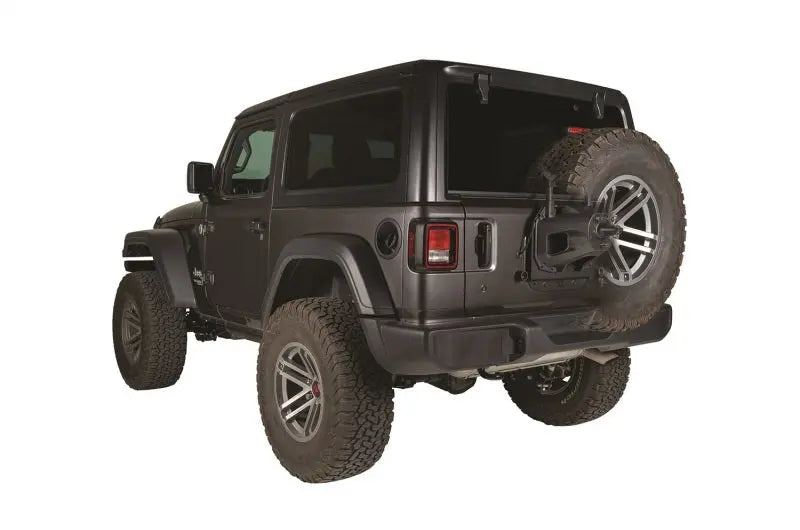Rugged Ridge Spare Tire Relocation Bracket 18-20 Jeep Wrangler JL - Black Ops Auto Works