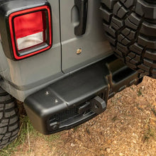 Load image into Gallery viewer, Rugged Ridge Spartacus Rear Bumper Black 18-20 Jeep Wrangler JL - Black Ops Auto Works