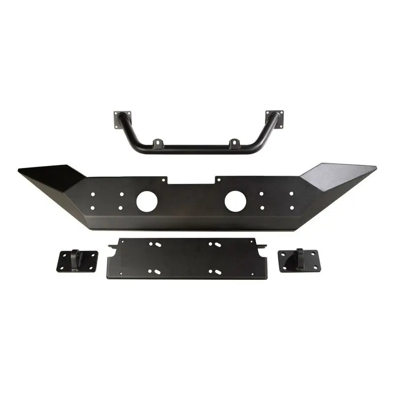 Rugged Ridge Spartan Front Bumper HCE W/Overrider 18-20 Jeep Wrangler JL/JT - Black Ops Auto Works