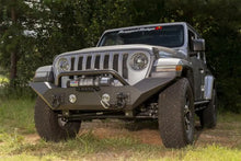 Load image into Gallery viewer, Rugged Ridge Spartan Front Bumper HCE W/Overrider 18-20 Jeep Wrangler JL/JT - Black Ops Auto Works