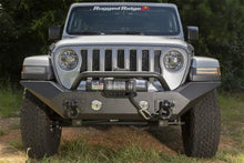 Load image into Gallery viewer, Rugged Ridge Spartan Front Bumper HCE W/Overrider 18-20 Jeep Wrangler JL/JT - Black Ops Auto Works