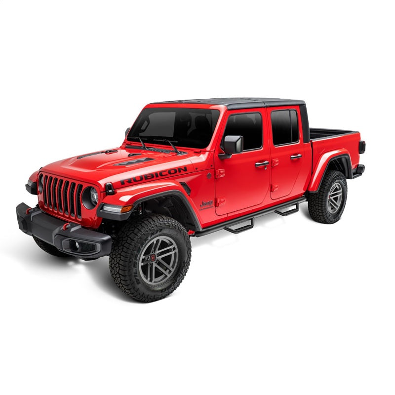 Rugged Ridge Spartan Nerf Bar Black 2020 Jeep Gladiator JT - Black Ops Auto Works