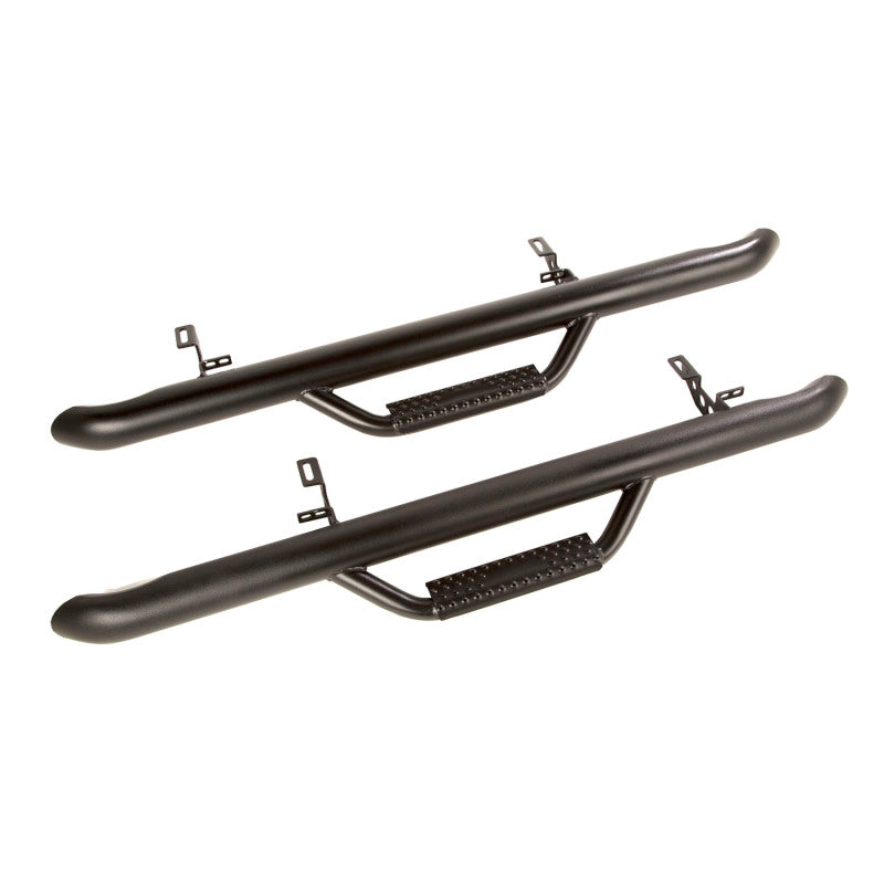 Rugged Ridge Spartan Nerf Bar Textured Black 12-18 JK 2-Door - Black Ops Auto Works