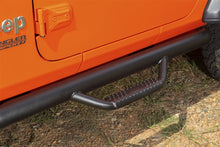 Load image into Gallery viewer, Rugged Ridge Spartan Nerf Bar Textured Black 18-20 Jeep Wrangler JL 2 Door - Black Ops Auto Works