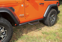 Load image into Gallery viewer, Rugged Ridge Spartan Nerf Bar Textured Black 18-20 Jeep Wrangler JL 2 Door - Black Ops Auto Works
