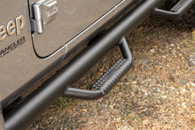 Load image into Gallery viewer, Rugged Ridge Spartan Nerf Bar Textured Black 18-20 Jeep Wrangler JL 4 Door - Black Ops Auto Works