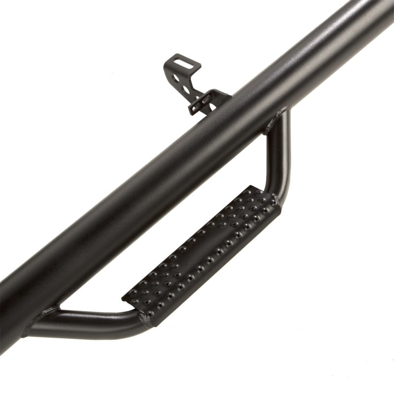 Rugged Ridge Spartan Nerf Bar Textured Black 18-20 Jeep Wrangler JL 4 Door - Black Ops Auto Works