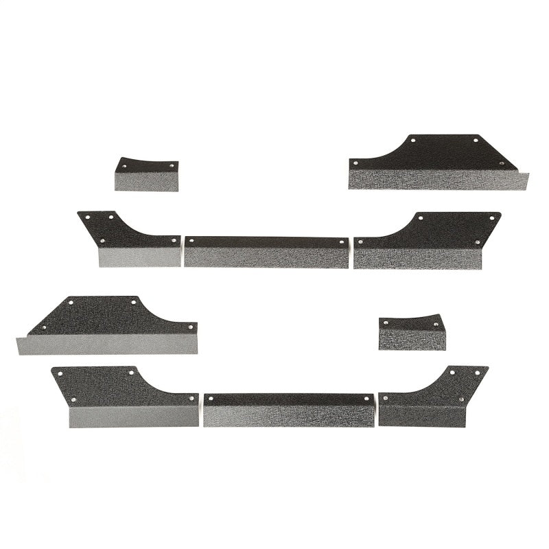 Rugged Ridge Steel Body Armor Cladding 07-18 Jeep Wrangler JK - Black Ops Auto Works