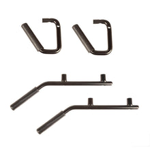 Load image into Gallery viewer, Rugged Ridge Steel Grab Handles F/R Kit Black 07-18 Jeep Wrangler JK/JKU - Black Ops Auto Works