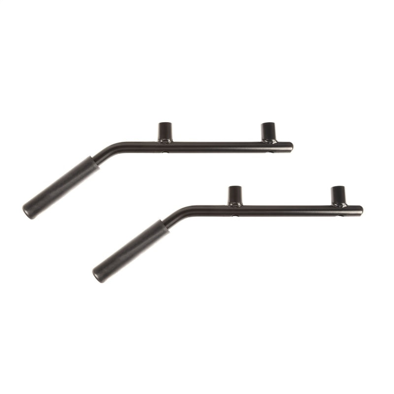 Rugged Ridge Steel Grab Handles Rear Pair Black 07-18 Jeep Wrangler JK /JKU - Black Ops Auto Works