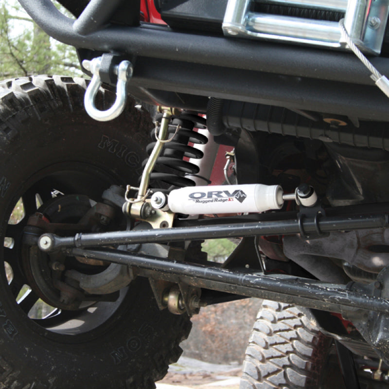 Rugged Ridge Steering Stabilizer 55-86 Jeep CJ - Black Ops Auto Works