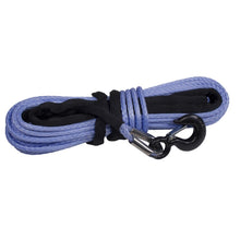 Load image into Gallery viewer, Rugged Ridge Synthetic Winch Line Blue 3/8in x 94 feet - Black Ops Auto Works